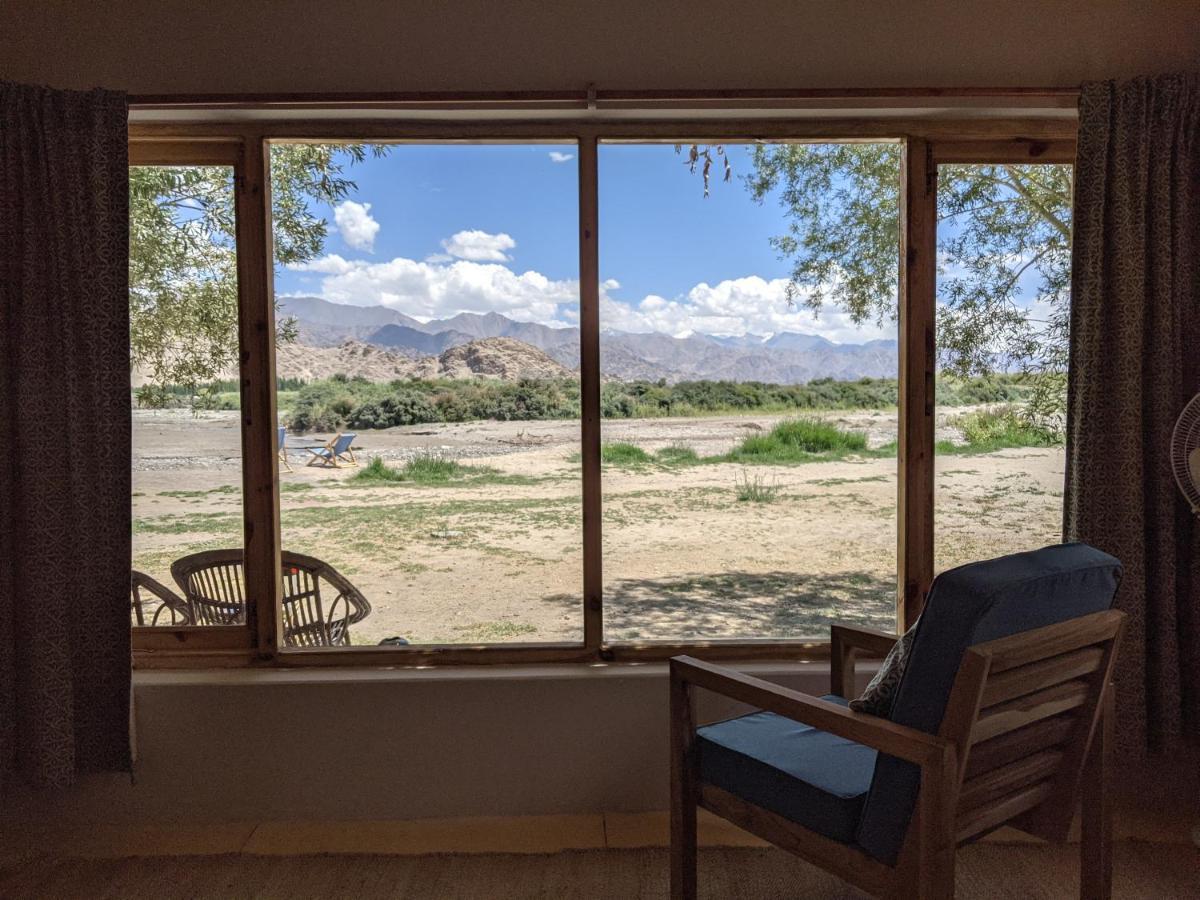 The Indus River Camp Leh Exterior foto